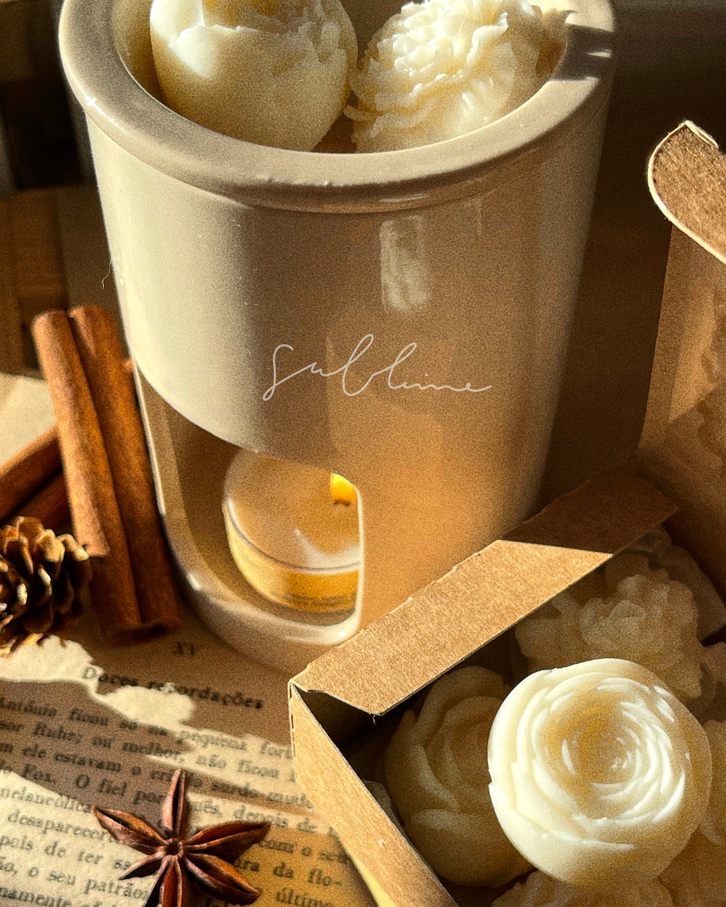 Wax Melts Cera Ultra Perfumada para Derretimento | n°02 Sublime - Lírio dos Balcãs