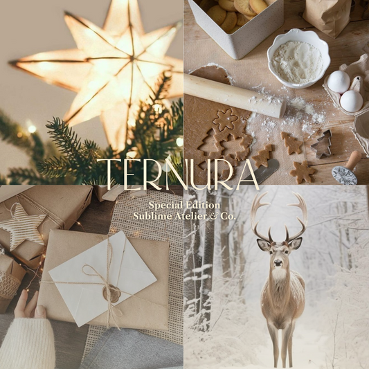 Conjunto de 6x Velas Tealights Perfumadas | n°12 Ternura - Biscoitos de Natal