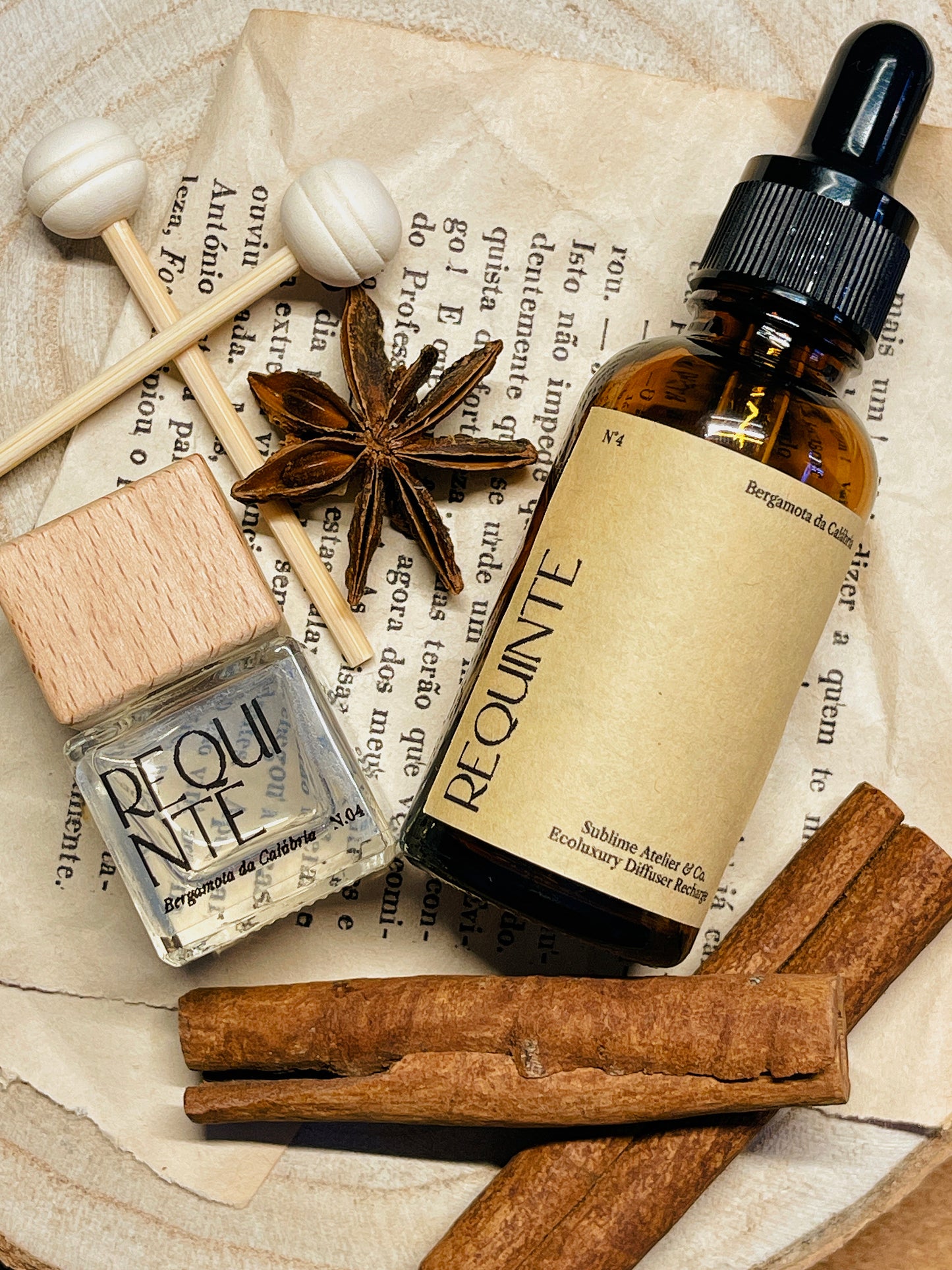 Difusor e Refil de Aromas para Carro | n°04 Requinte - Bergamota da Calábria