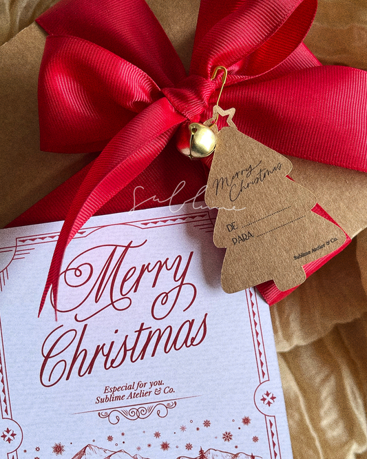 Coffret de Natal - Duo de Velas: Pinheiro e Gingerbread