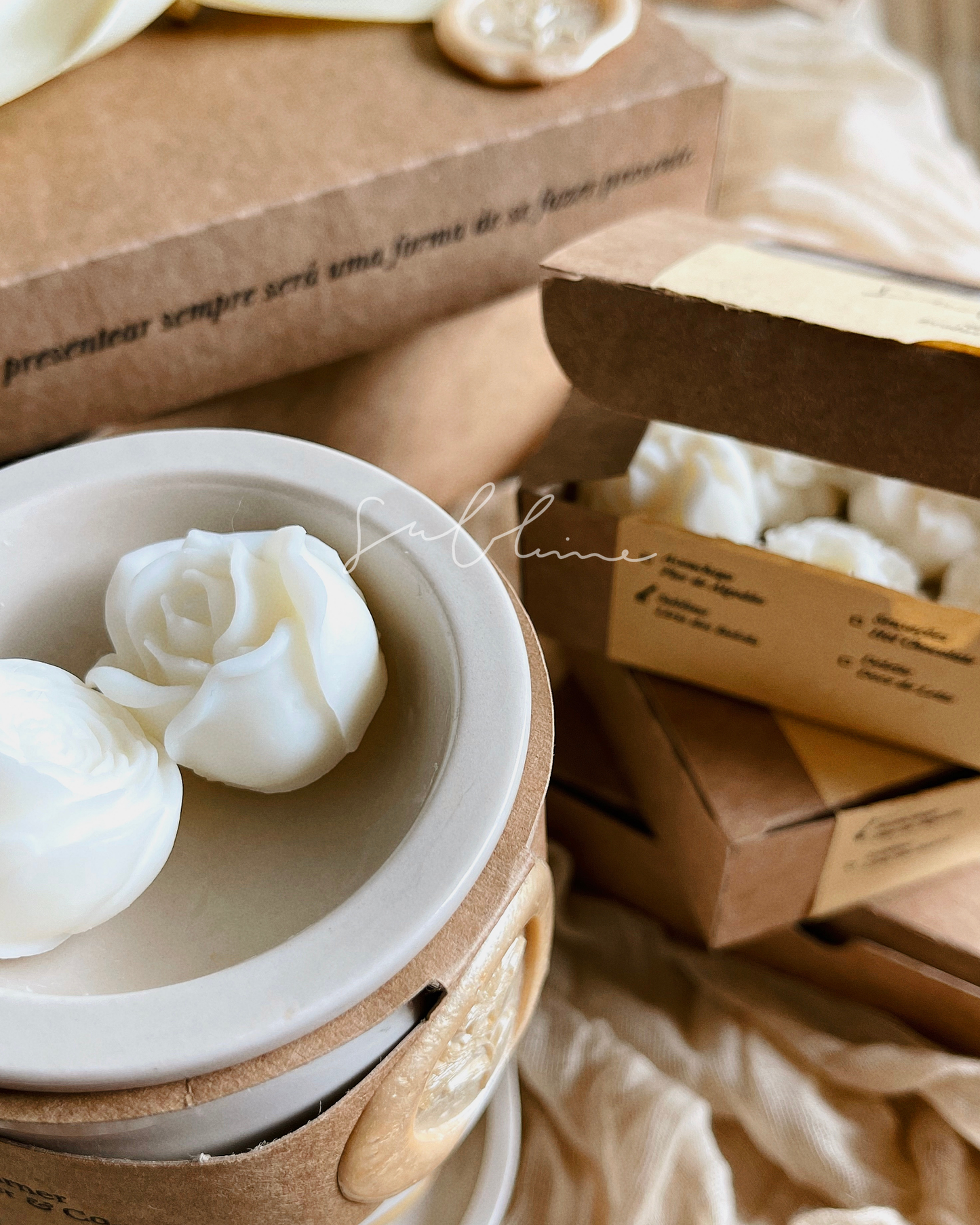 Wax Melts Cera Ultra Perfumada para Derretimento | n°02 Sublime - Lírio dos Balcãs