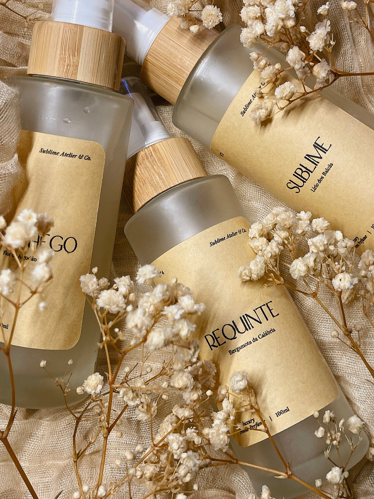 Perfume Concentrado para Ambientes e Tecidos | n°01 Aconchego - Flor de Algodão