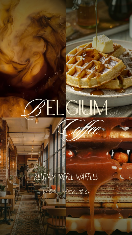 Wax Melts Cera Ultra Perfumada para Derretimento | n°01 Belgian Toffee Waffles