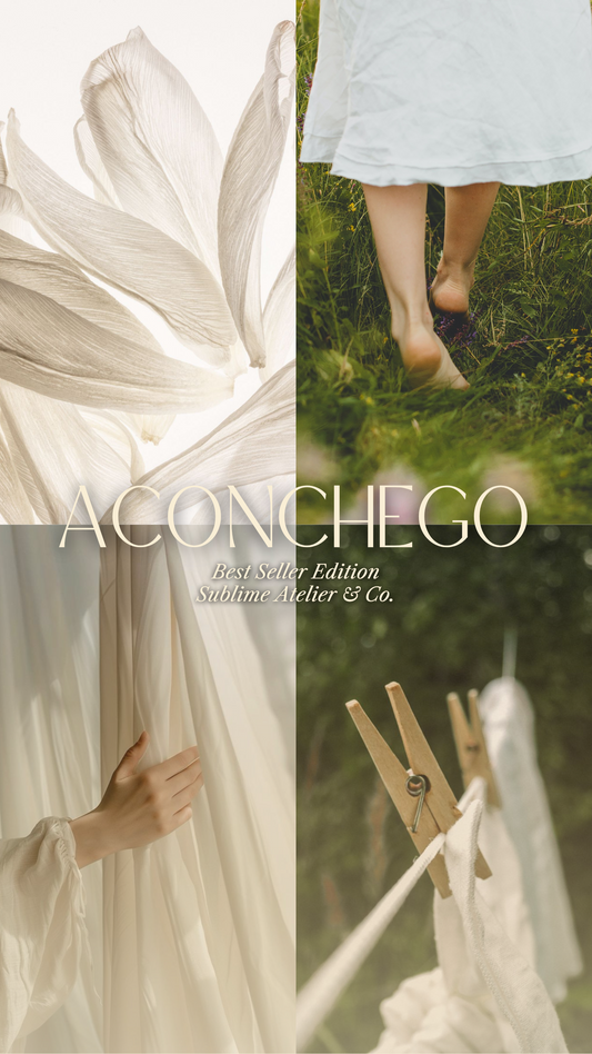 Vela Perfumada Artesanal 180g | n°01 Aconchego - Flor de Algodão