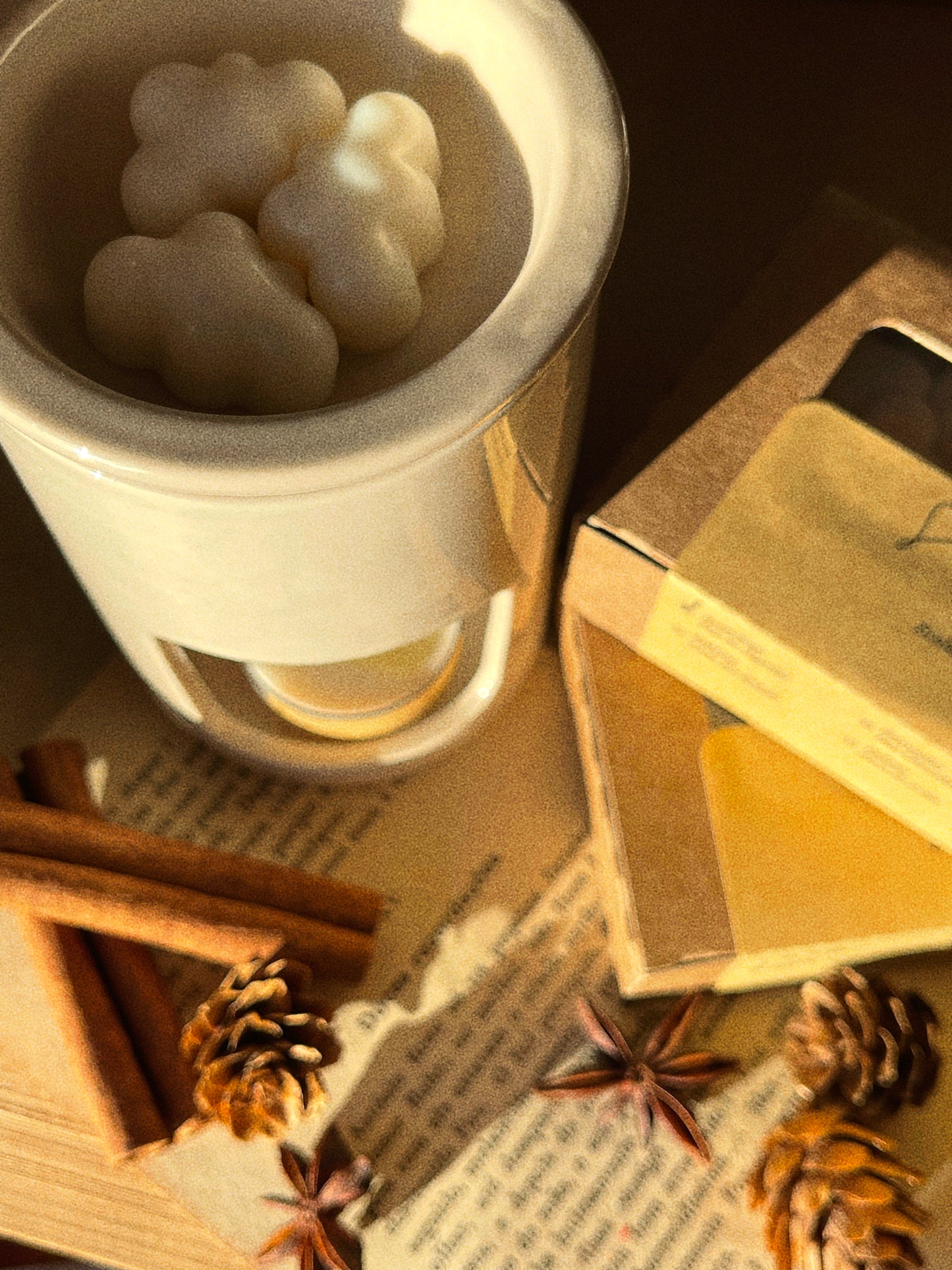 Wax Melts Cera Ultra Perfumada para Derretimento | n°01 Aconchego - Flor de Algodão