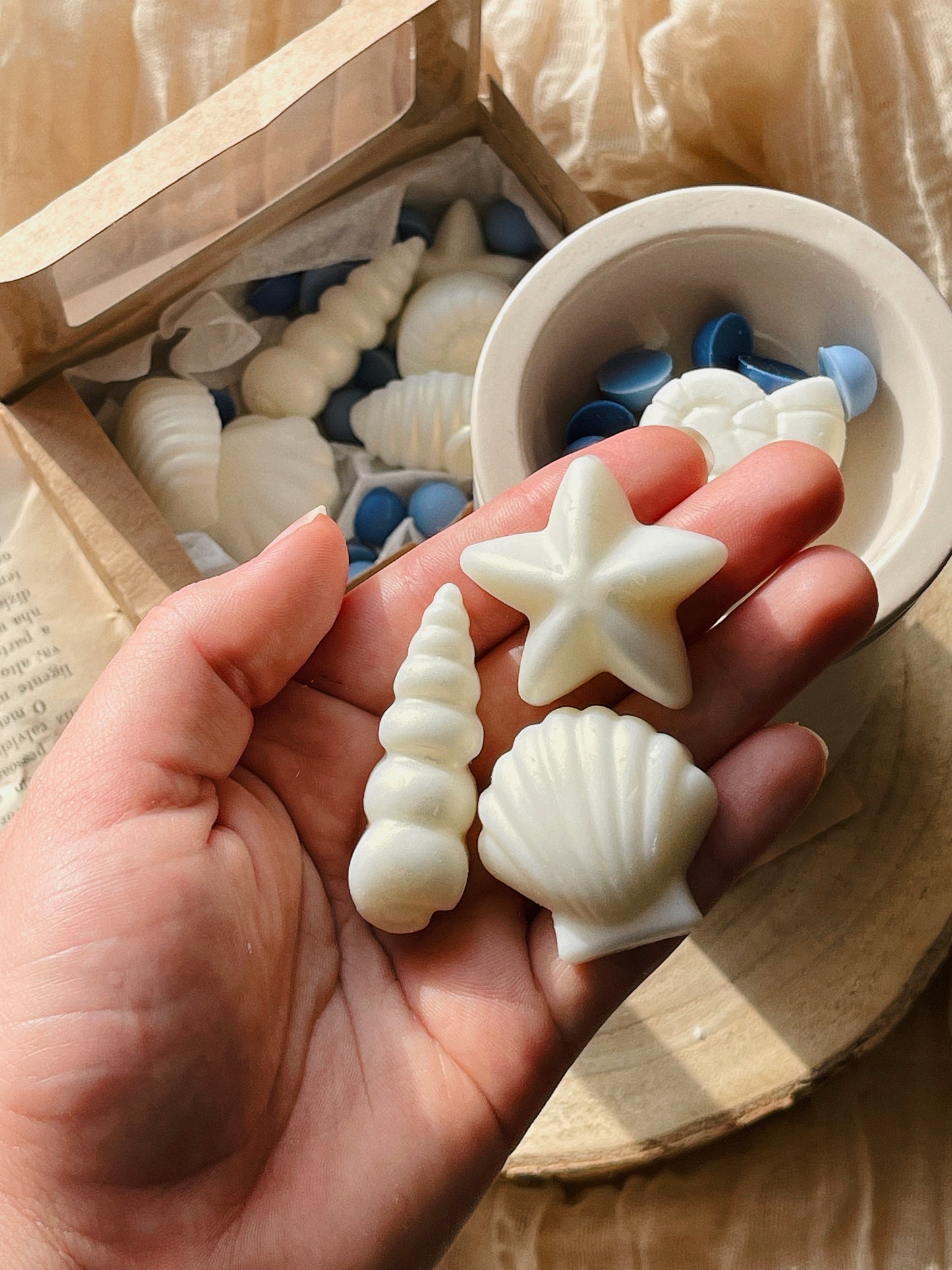 Wax Melts Cera Ultra Perfumada para Derretimento | n°07 Amar - Coco e Limão Siciliano