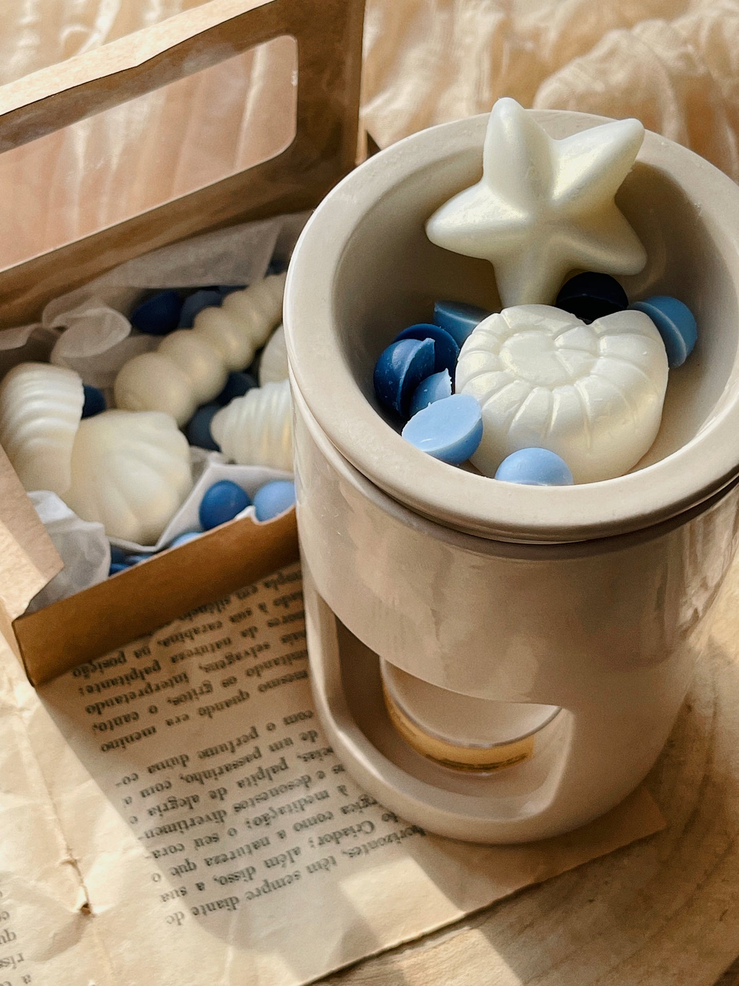 Wax Melts Cera Ultra Perfumada para Derretimento | n°07 Amar - Coco e Limão Siciliano