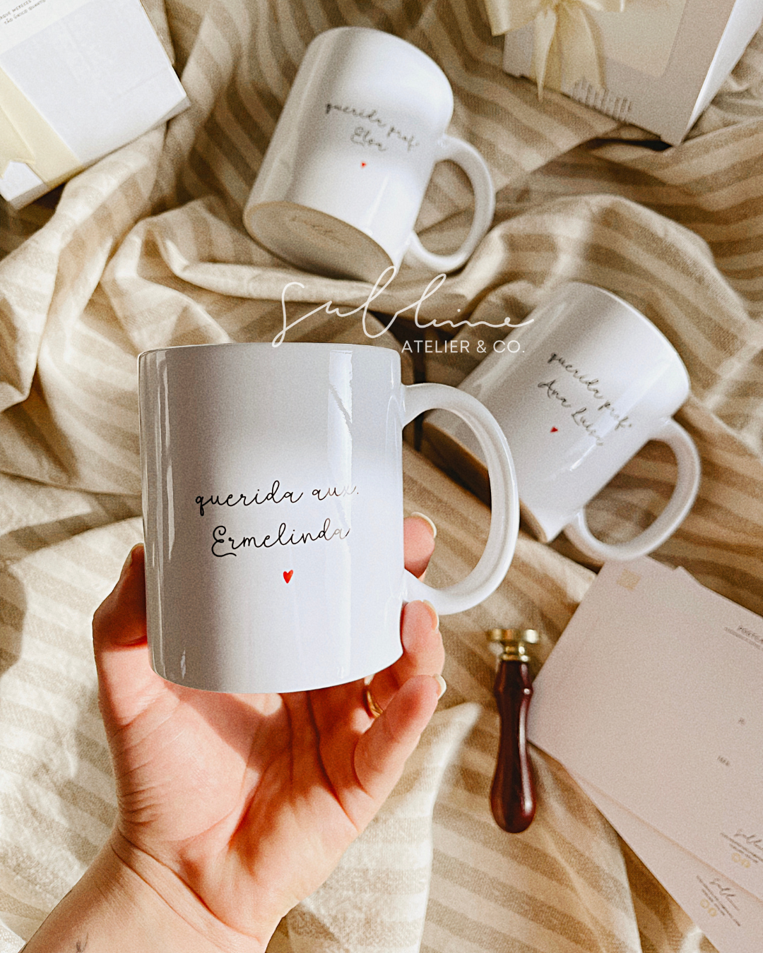 Caneca Clássica Personalizada - Carta Afetiva