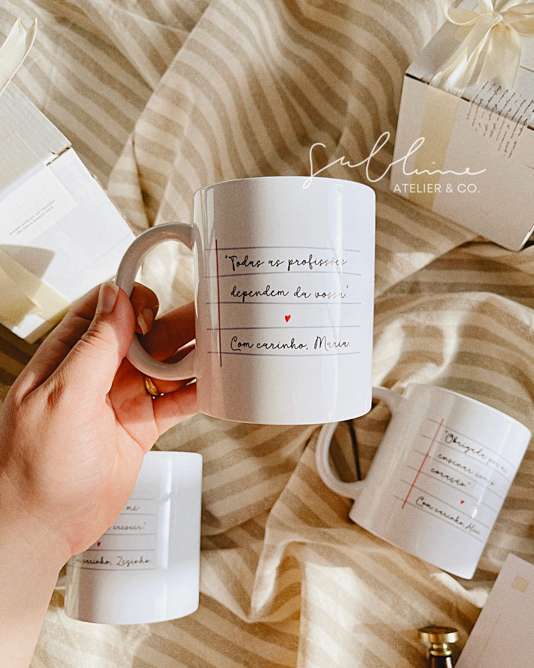 Caneca Clássica Personalizada - Carta Afetiva