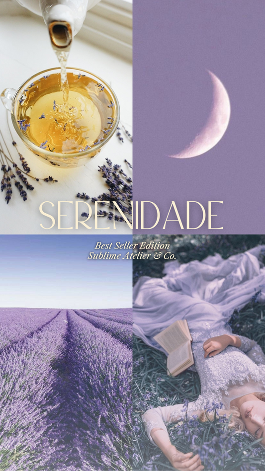 Coffret Aromático para Carro – Difusor de Varetas, Refil e Perfume de Ambiente | n°03 Serenidade - Campo de Lavanda