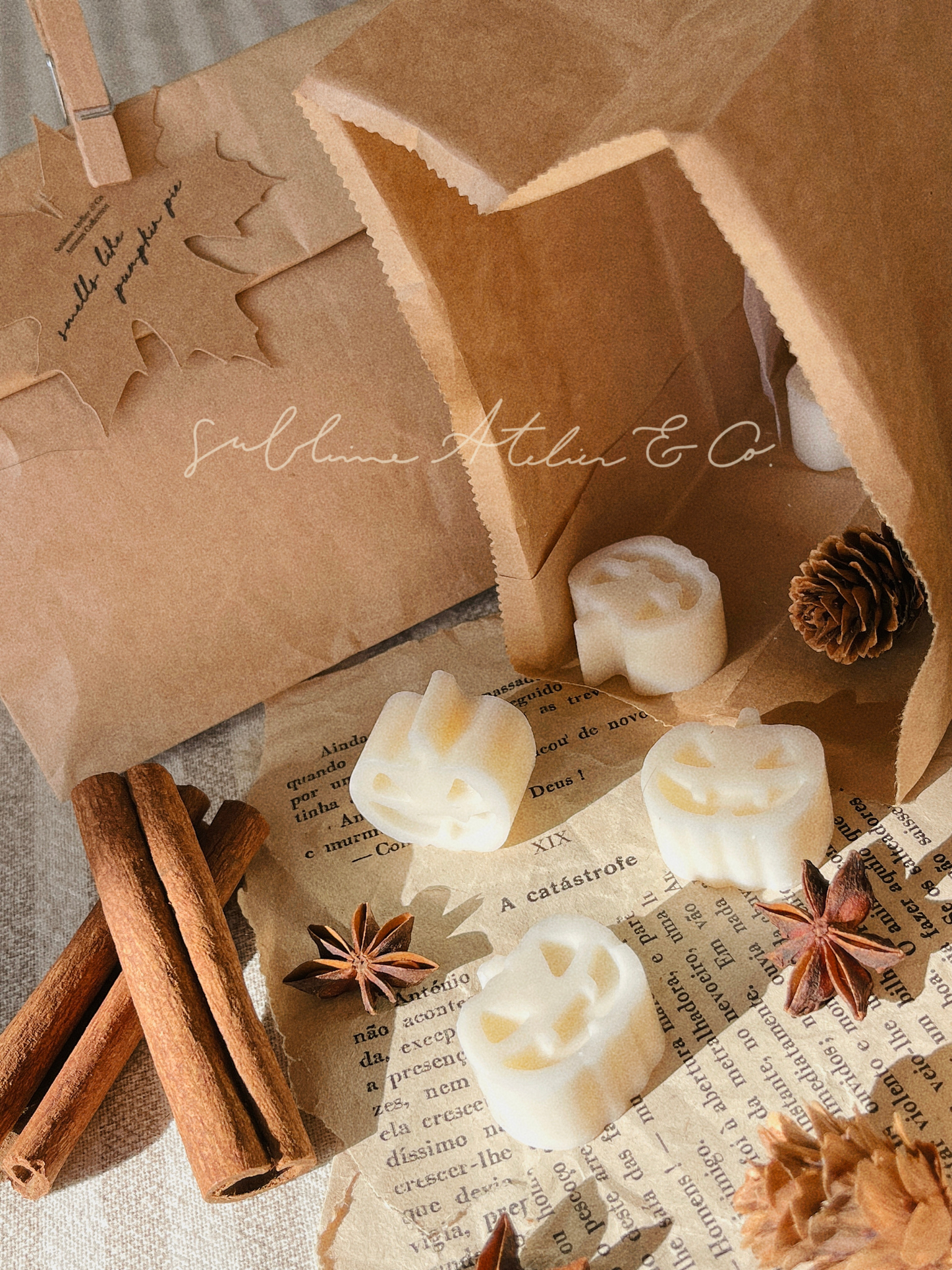 Wax Melts Cera Ultra Perfumada para Derretimento | Gostosuras ou Travessuras? - Torta de Abóbora