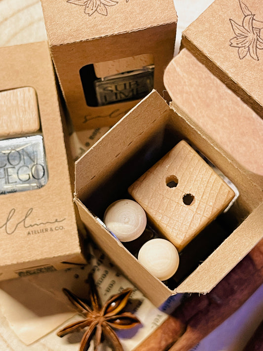 Difusor e Refil de Aromas para Carro | n°02 Sublime - Lírio dos Balcãs