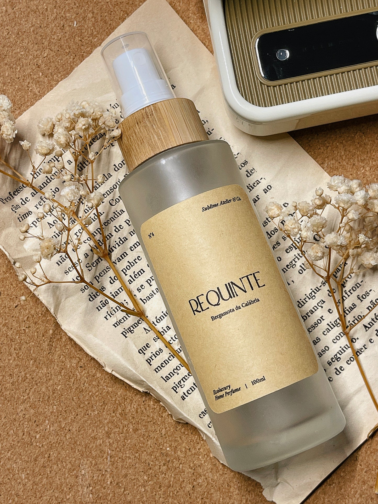 Perfume Concentrado para Ambientes e Tecidos | n°04 Requinte - Bergamota da Calábria