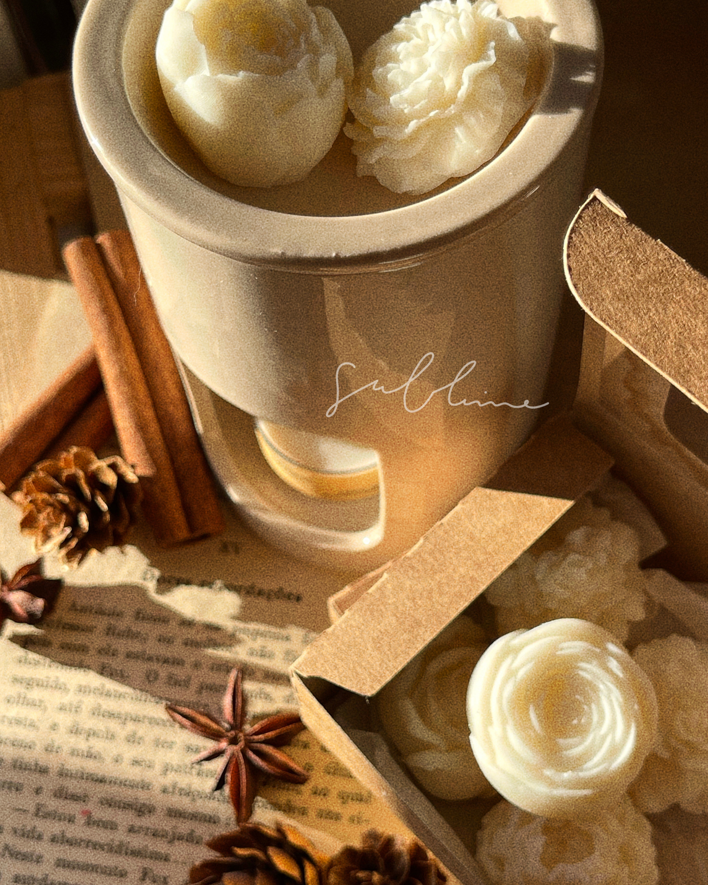 Wax Melts Cera Ultra Perfumada para Derretimento | n°02 Sublime - Lírio dos Balcãs