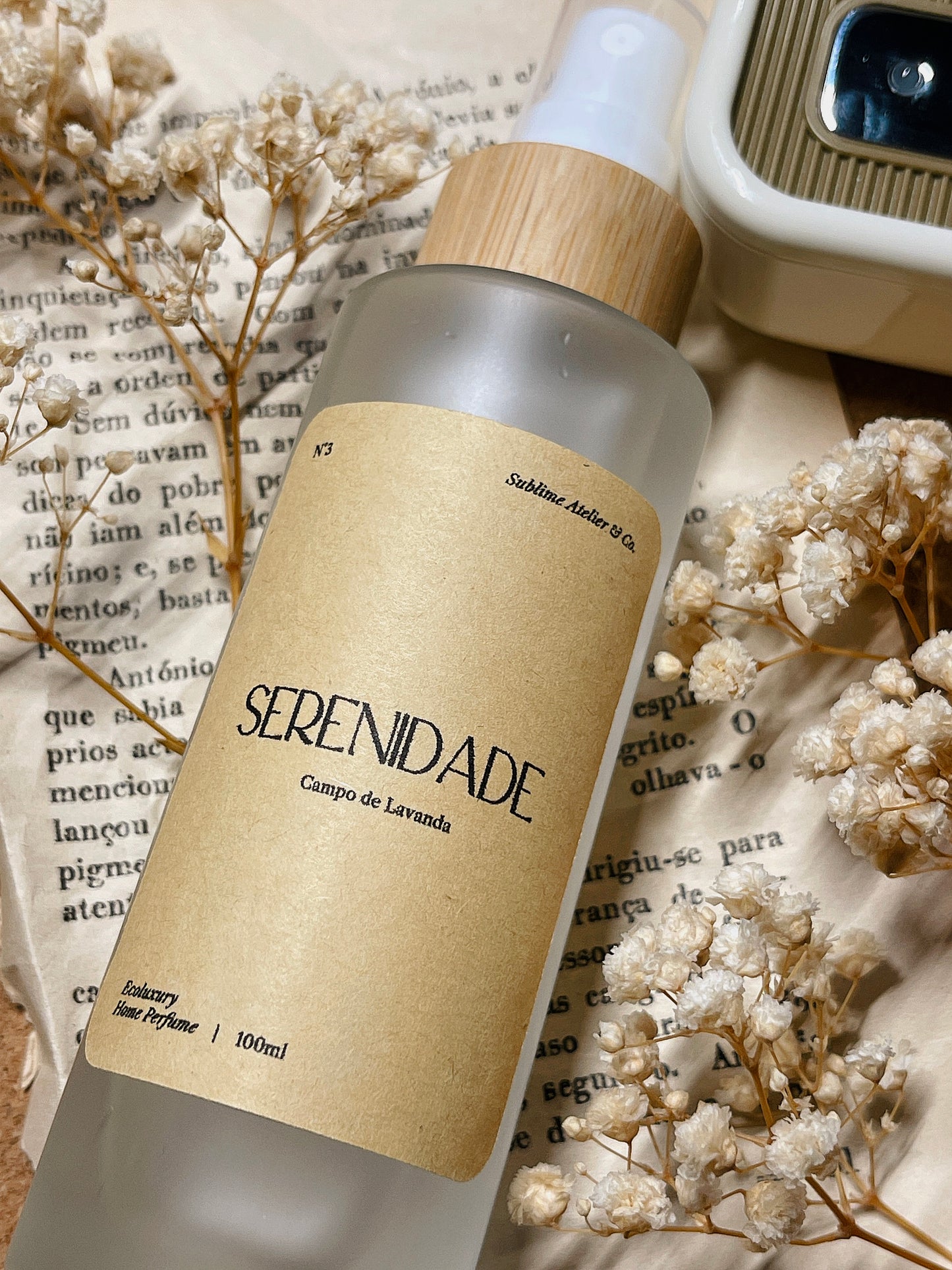 Perfume Concentrado para Ambientes e Tecidos | n°03 Serenidade - Campo de Lavanda