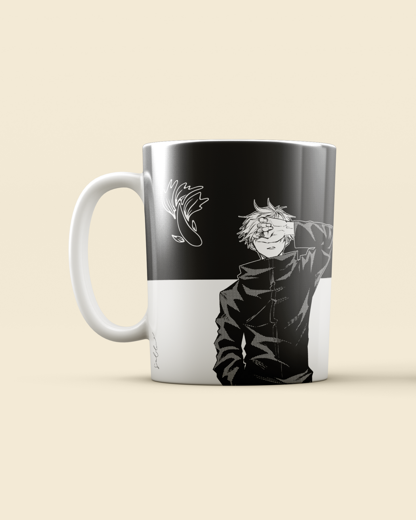 Caneca Colecionável Anime Jujutsu Kaisen - Satoru Gojo e Suguru Geto