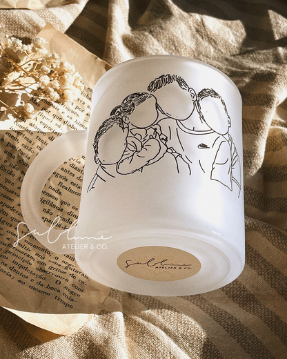 Caneca Matte Personalizada - Dicionário Afetivo, Nome e Ilustração