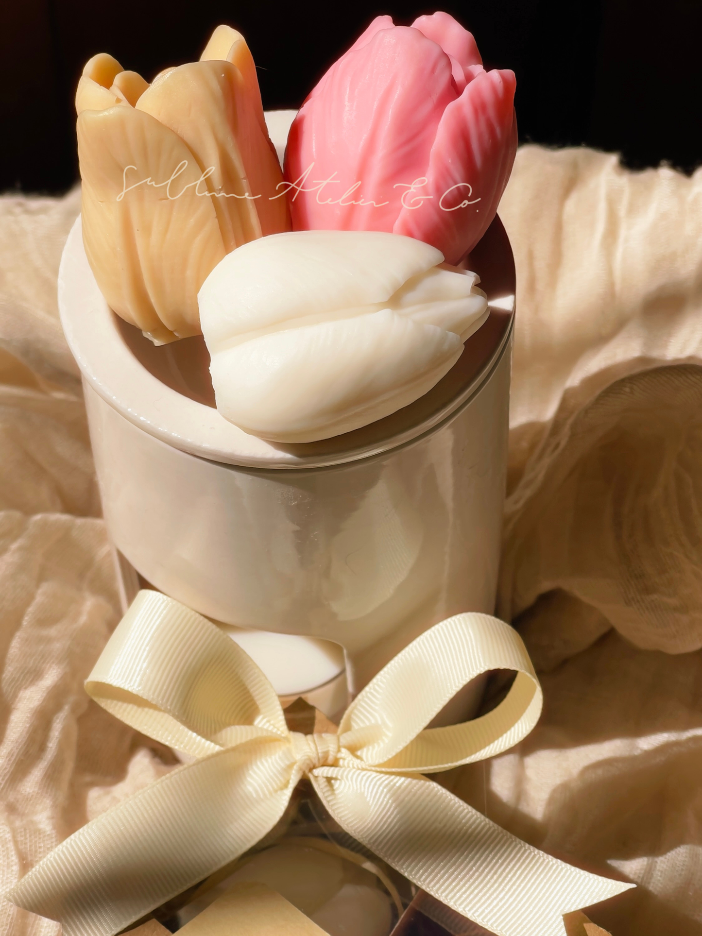 Coffret Florescer Wax Melts de Sakura, Matcha & Honey | Cera Ultra Perfumada para Derretimento