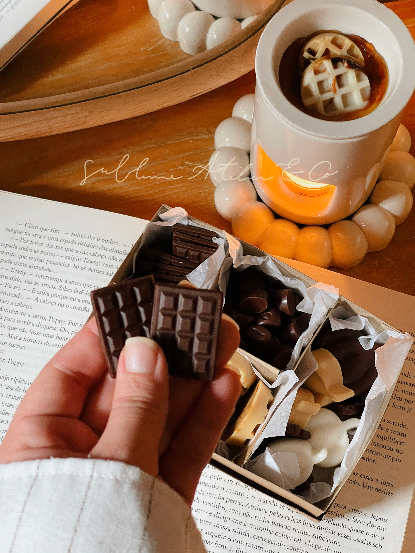 Coffret Coffee Shop Collection | Coleção de 5x Fragrâncias de Wax Melts