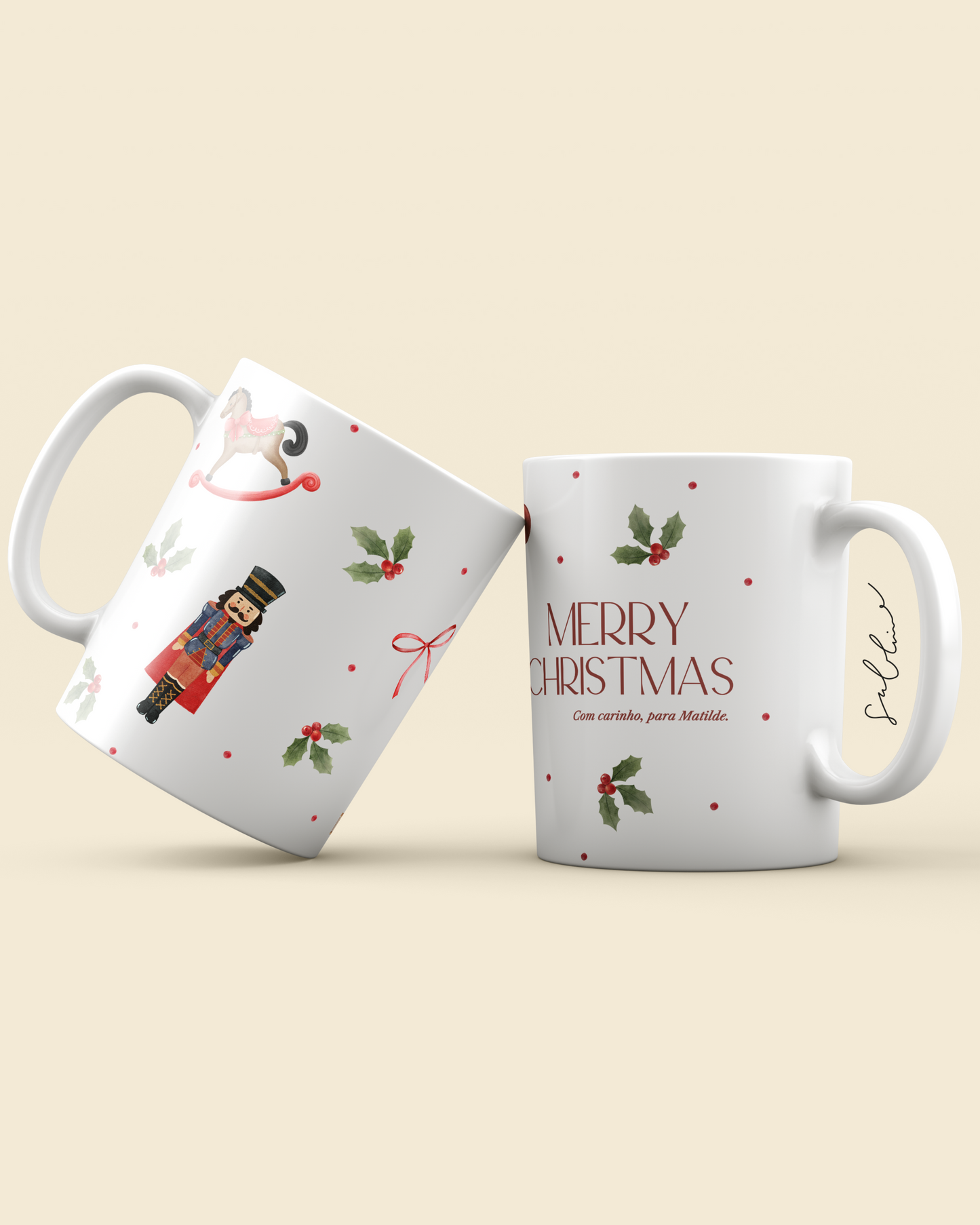 Caneca de Natal Personalizada - Contos Natalinos