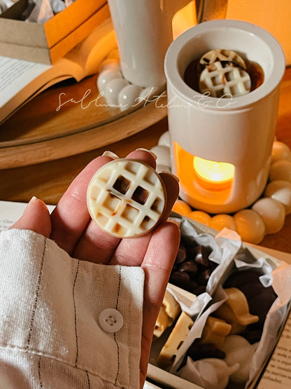 Wax Melts Cera Ultra Perfumada para Derretimento | n°01 Belgian Toffee Waffles