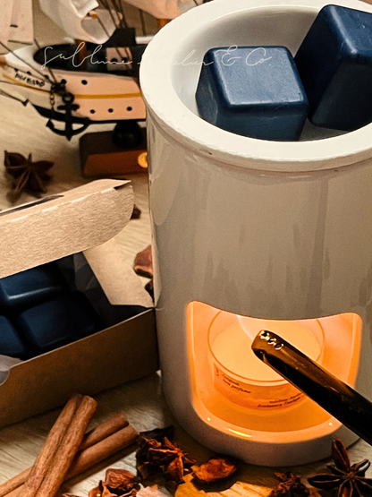 Wax Melts Cera Ultra Perfumada para Derretimento | n°? Aura - Tobacco & White Musk