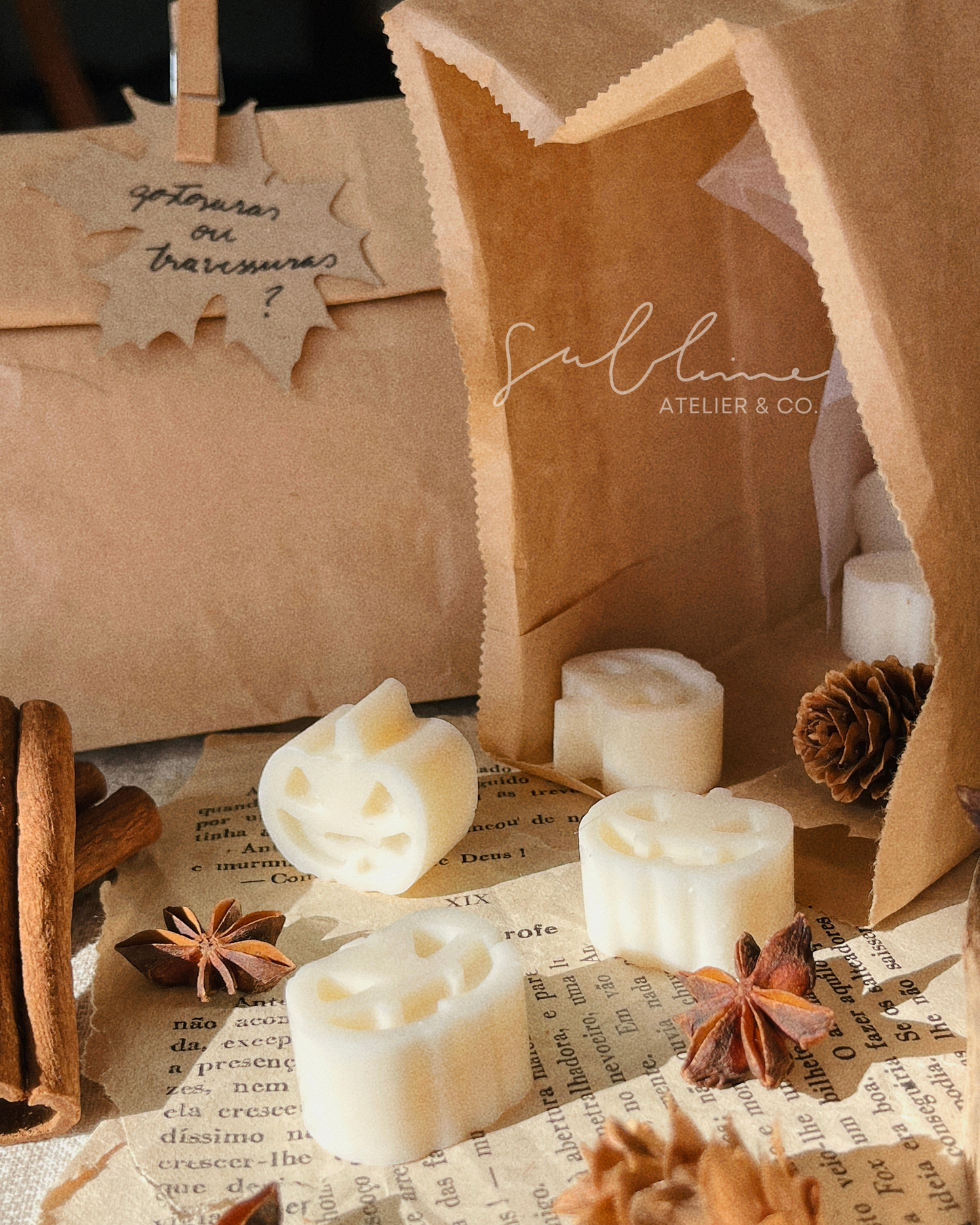 Wax Melts Pumpkin Pie  - Gostosuras ou Travessuras?