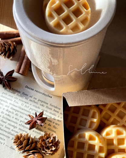 Wax Melts Waffles Deleite  - Doce de Leite