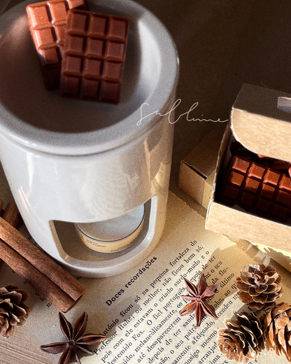 Wax Melts Sensações  - Barrinhas de Chocolate Quente