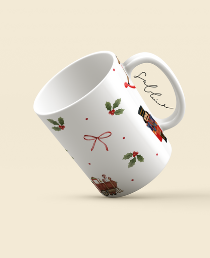 Caneca de Natal Personalizada - Contos Natalinos