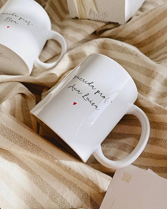 Caneca Clássica Personalizada Carta Manuscrita
