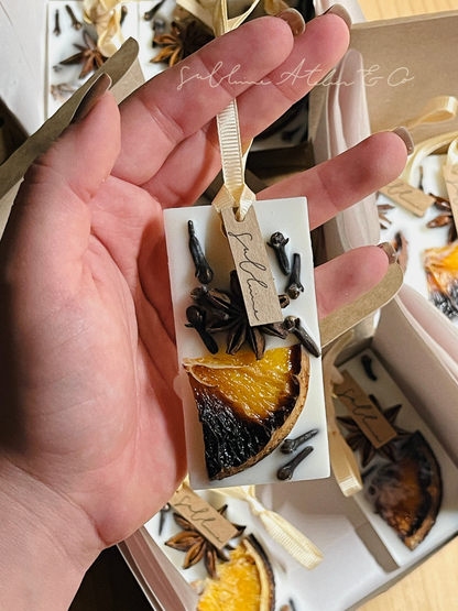 Coffret Trio de Pendentes Aromáticos